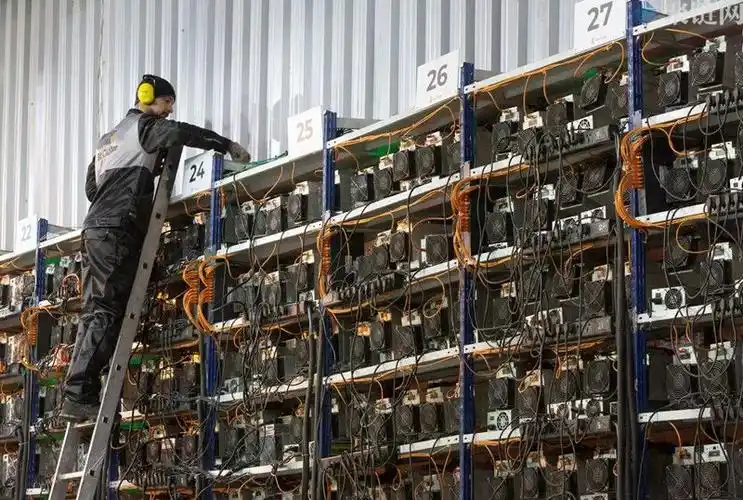 Mining farm with cooling infrastructure